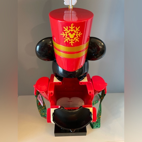 Walt Disney World 2023 Mickey Christmas Party Exclusive Popcorn Bucket - Picture 5 of 5